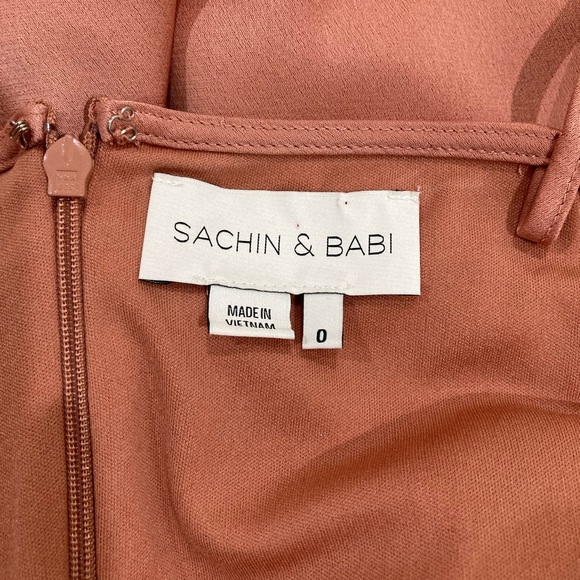 Sachin & Babi Silk Dress Size 0 - Picture 13 of 15